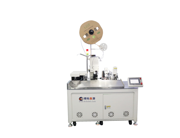 BK-1800全自動(dòng)單頭打端烘熱縮套管機